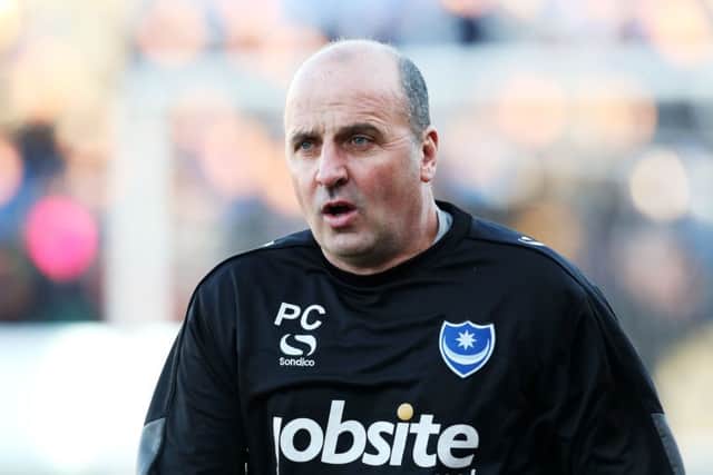 Pompey boss Paul Cook Picture: Joe Pepler