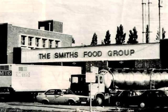 The Smiths Crisps factory on the A27 on the Paulsgrove/Portchester border