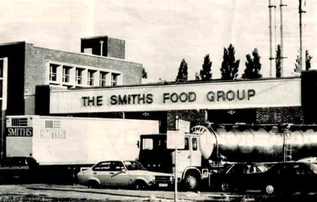 The Smiths Crisps factory on the A27 on the Paulsgrove/Portchester border