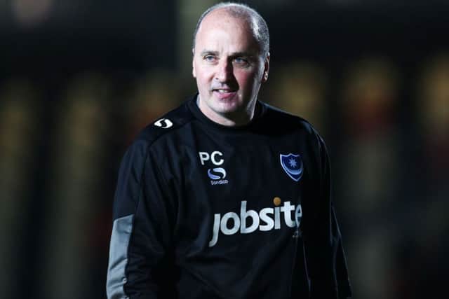 Pompey boss Paul Cook Picture: Joe Pepler