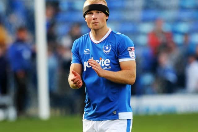 Pompey striker Curtis Main Picture: Joe Pepler