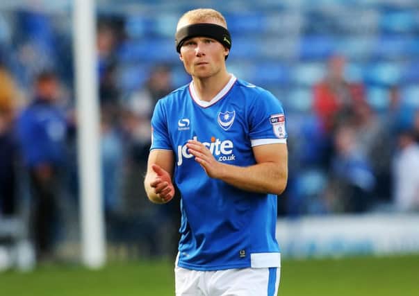Pompey striker Curtis Main Picture: Joe Pepler