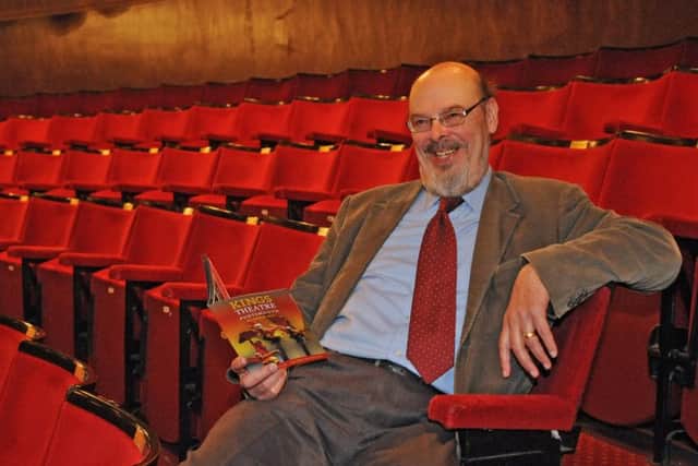 Mike Allen at The Kings Theatre in 'his seat'  in The Dress Circle.   Picture: Malcolm Wells