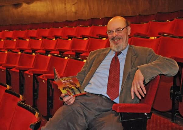 Mike Allen at The Kings Theatre in 'his seat'  in The Dress Circle.   Picture: Malcolm Wells