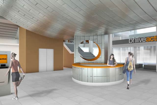 How the Mountbatten Centre foyer will look