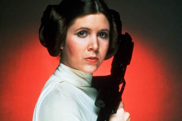 Carrie Fisher as Princess Leia