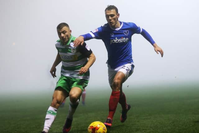 Kal Naismith had another strong game for Pompey. Picture: Joe Pepler