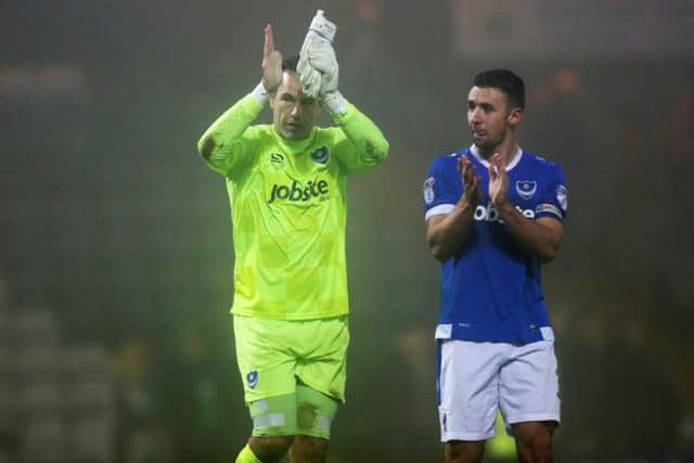 David Forde is aiming to double his Pompey clean sheet tally. Picture: Joe Pepler