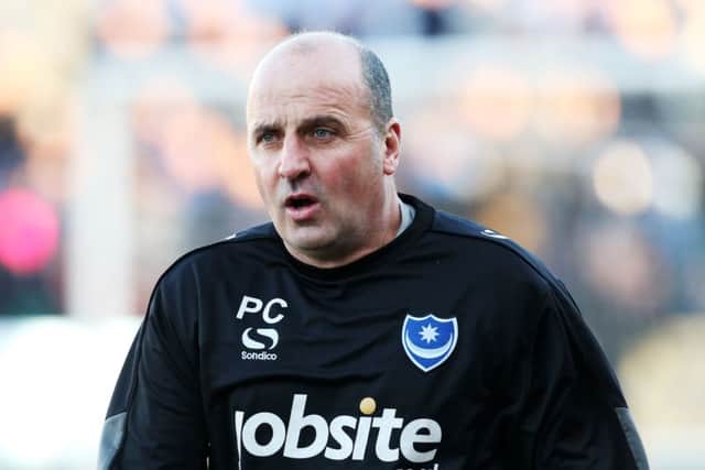 Pompey boss Paul Cook Picture: Joe Pepler