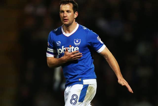 Pompey skipper Michael Doyle Picture: Joe Pepler