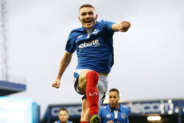 Calon Lavery proved a massive hit during his brief loan spell at Pompey last season Picture: Joe Pepler