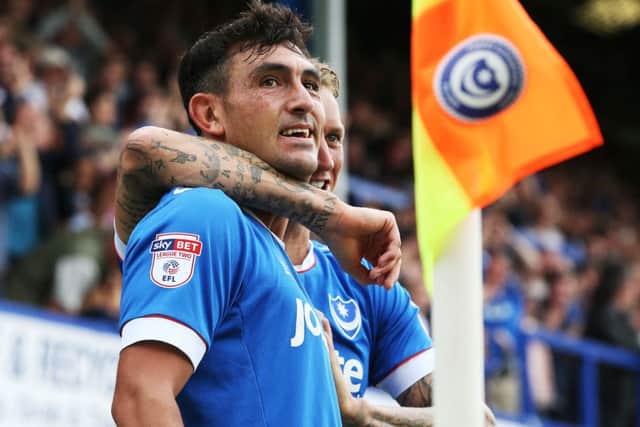 Gary Roberts finished 2016 as Pompey's top scorer with 13 goals in all competitions Picture: Joe Pepler