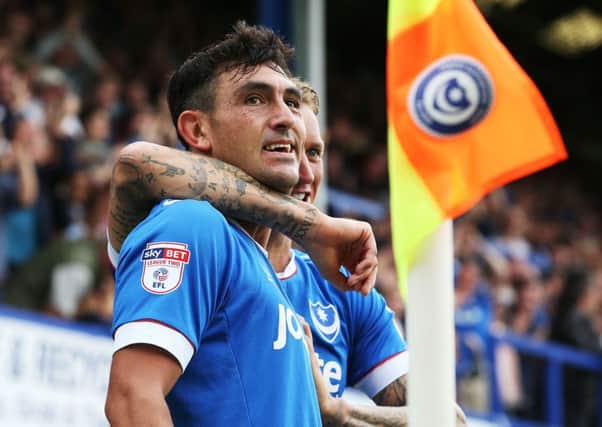 Gary Roberts finished 2016 as Pompey's top scorer with 13 goals in all competitions Picture: Joe Pepler