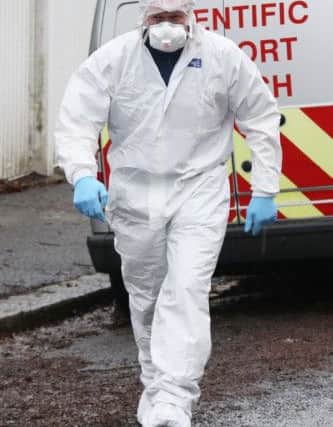 A man died after falling from a flat in Charles Road, St Leonards, in the early hours of New Year's Day. Picture by Eddie Mitchell. SUS-170101-152013001
