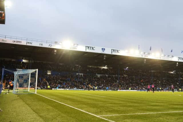 Fratton Park plays host to Pompey v Luton today Picture: Joe Pepler
