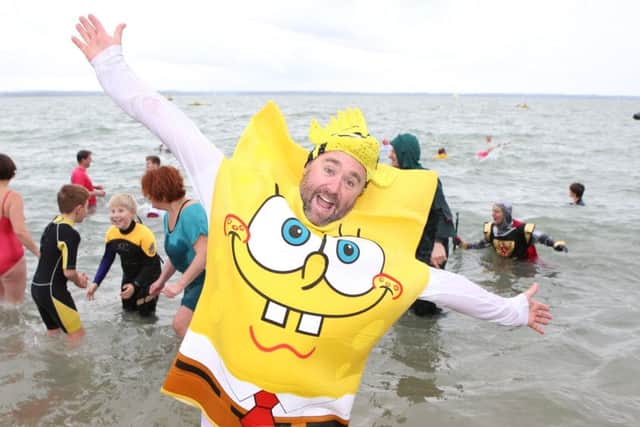 Alex Alley as Spongebob Squarepants Picture: Habibur Rahman (170002-20)