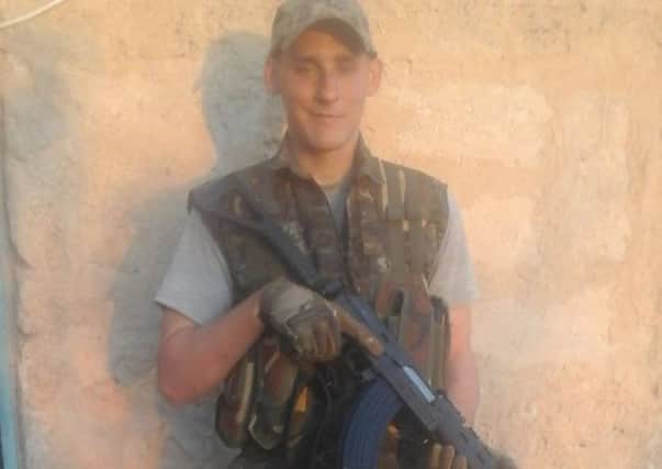 Ryan Lock, 20, a former chef from Chichester, was killed fighting ISIS in Syria. Picture via Facebook