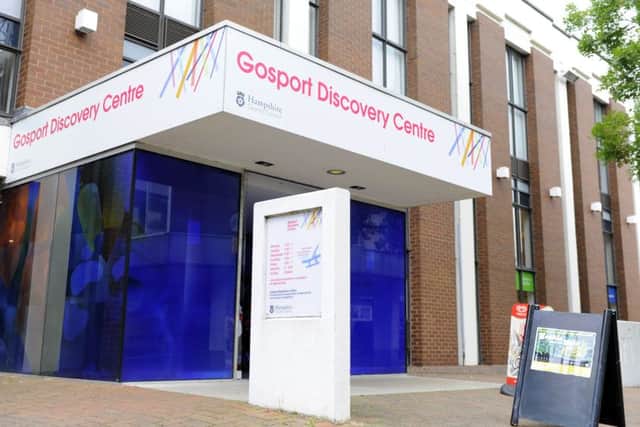 Hampshire County Council's Gosport Discovery Centre, in High Street, Gosport.  Picture: Allan Hutchings.