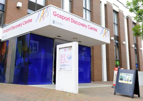 Hampshire County Council's Gosport Discovery Centre, in High Street, Gosport.  Picture: Allan Hutchings.