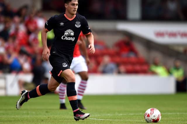 Everton midfielder Conor Grant has moved to Doncaster on loan
