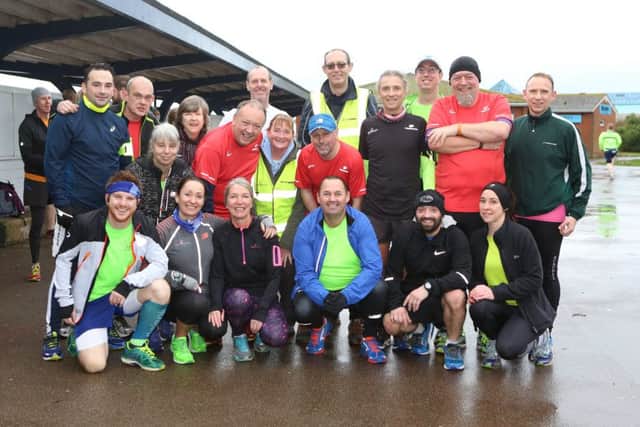 Baffins Fitclub at Southsea parkrun. Picture: Habibur Rahman