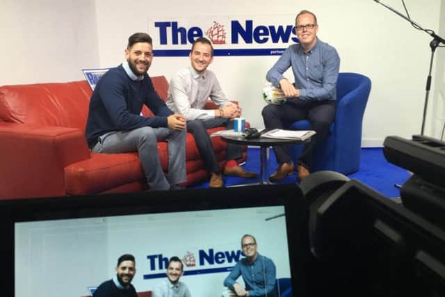 Pompey Talk is filmed in partnership with Giant Leap