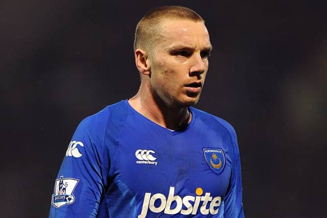 Former Pompey player Jamie O'Hara. PPP-140327-200340002