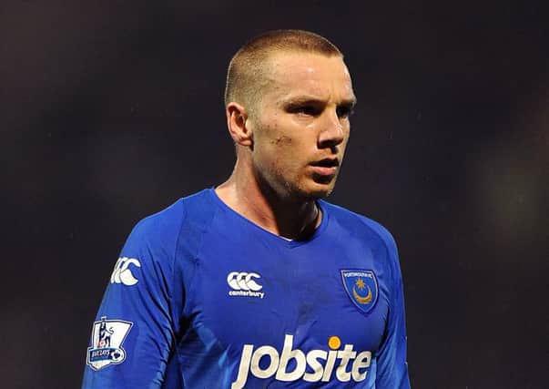 Former Pompey player Jamie O'Hara. PPP-140327-200340002