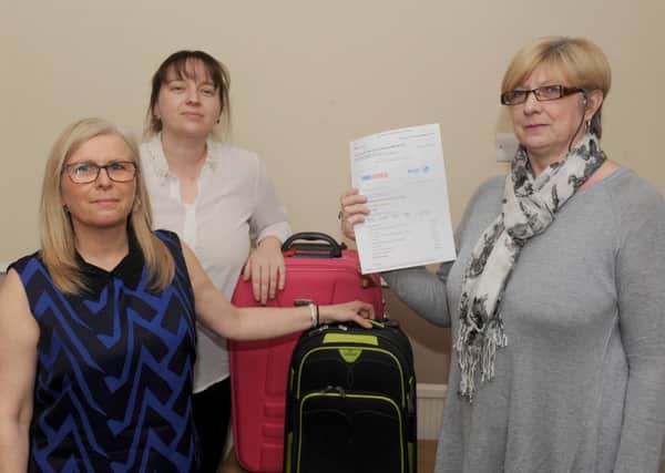 From left, Wendy Morgan, 49, Sara Gilbert, 44, and Jayne Hatton, 50 Picture: Sarah Standing (161714-9501)