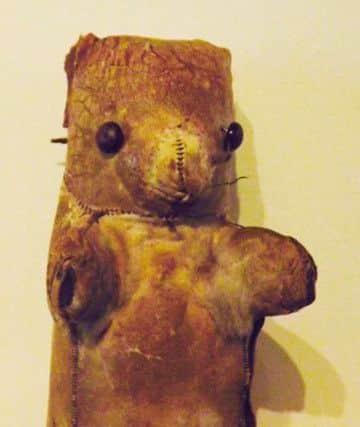Brians teddy, now more than 75 years old.