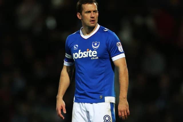 Pompey skipper Michael Doyle Picture: Joe Pepler