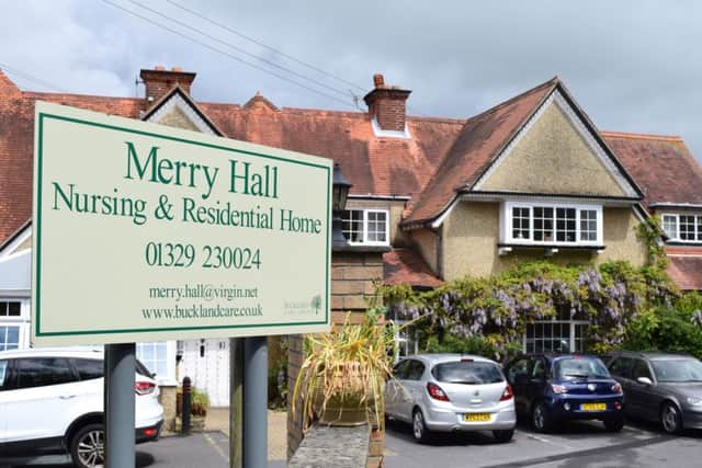 Merry Hall Care Home in Fareham