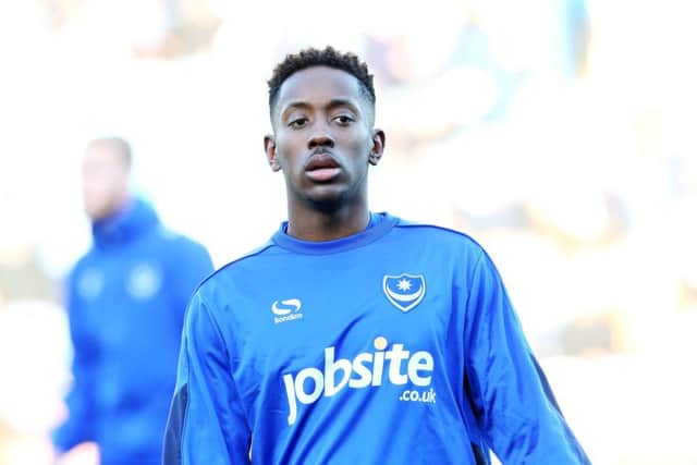 New Pompey striker Jamal Lowe   Picture: Joe Pepler