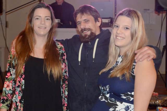 Jodie Elliott, Nikolaos Cheetham and Jade Elliott who lost their mother Julie Corben in a motorcycle accident