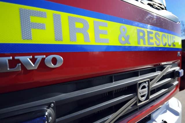 Firefighters were called to Raglan Court, Gosport