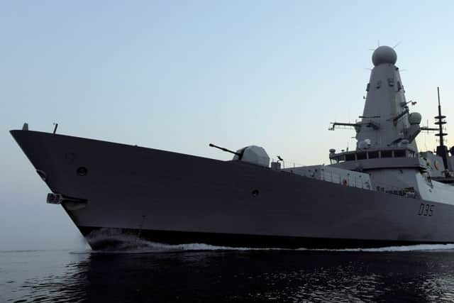 High-energy laser weapons could be mounted on Royal Navy ships such as HMS Dragon