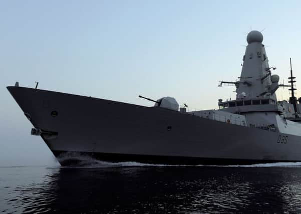 High-energy laser weapons could be mounted on Royal Navy ships such as HMS Dragon