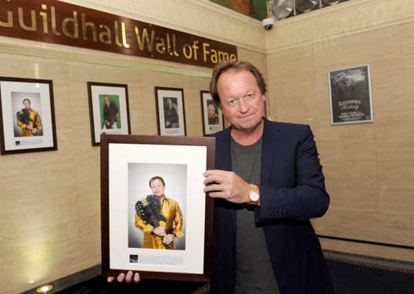 Mark King of Level 42 being inducted into the Guildhall Wall of Fame in October 

Picture: Sarah Standing (161418-5207)