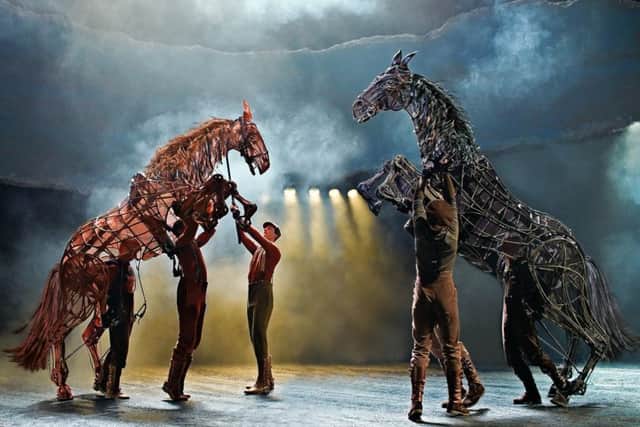 A scene from War Horse