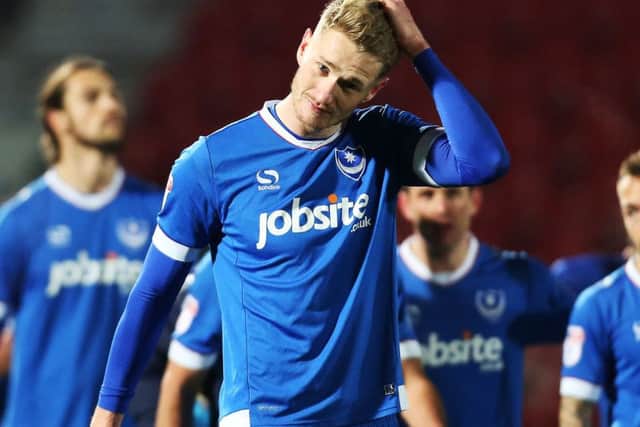 Pompey striker Michael Smith Picture: Joe Pepler