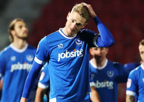 Pompey striker Michael Smith Picture: Joe Pepler