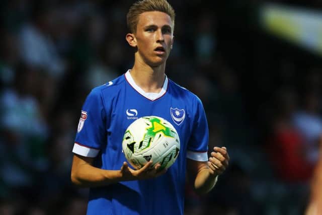 Pompey youngster Adam May Picture: Joe Pepler