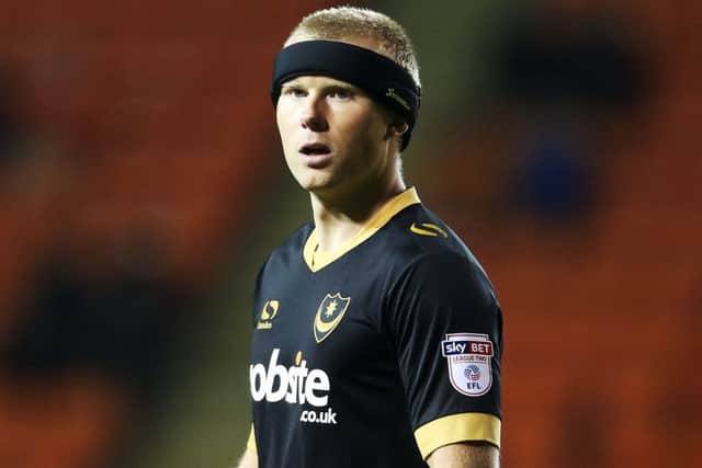 Pompey striker Curtis Main   Picture: Joe Pepler