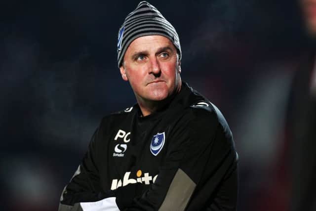 Pompey boss Paul Cook Picture: Joe Pepler