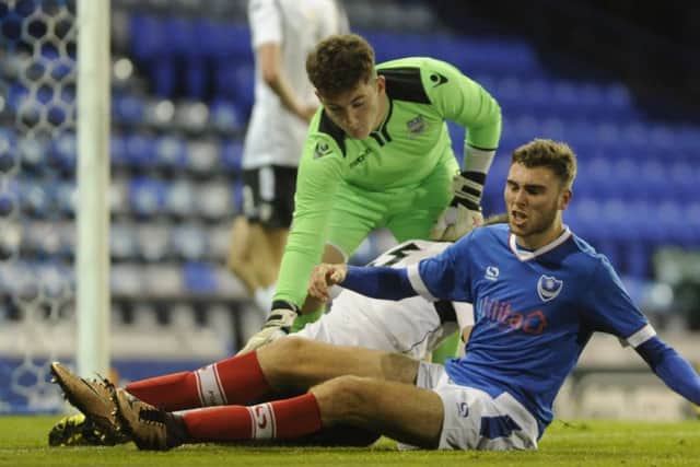 Harvey Bradbury scored twice in the 6-5 defeat to Cheltenham