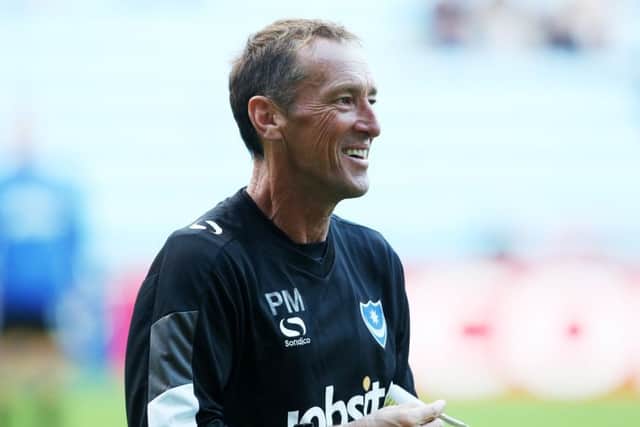 Pompey goalkeeping coach John Keeley. Picture: Joe Pepler