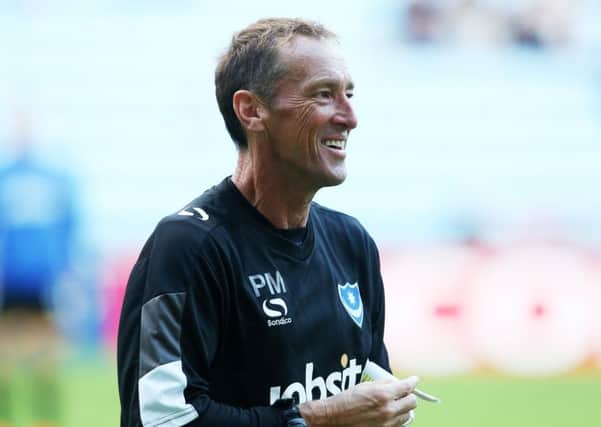 Pompey goalkeeping coach John Keeley. Picture: Joe Pepler