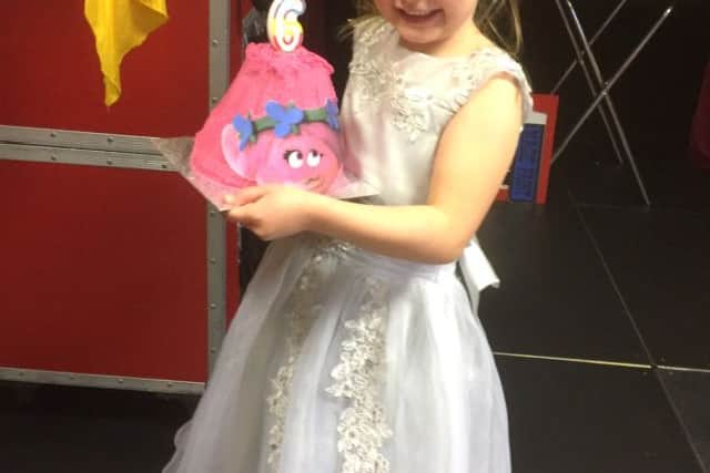 Matilda Davenport, from Widley, celebrates her sixth birthday