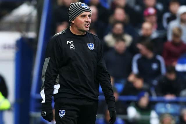 Pompey boss Paul Cook Picture: Joe Pepler