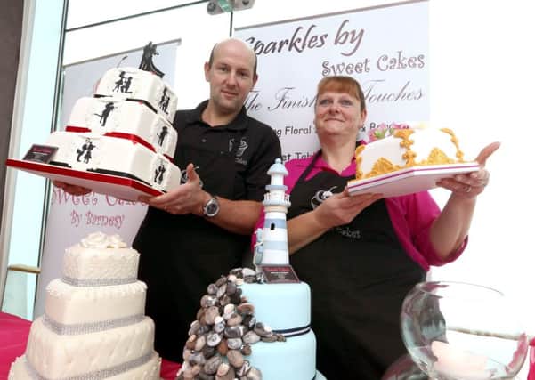 Chris and Alison Barnes of Sweet Cakes by Barnesy
 Picture: Habibur Rahman